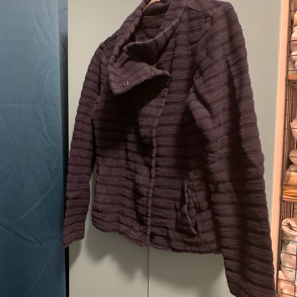 Loft Navy Moto Style Jacket